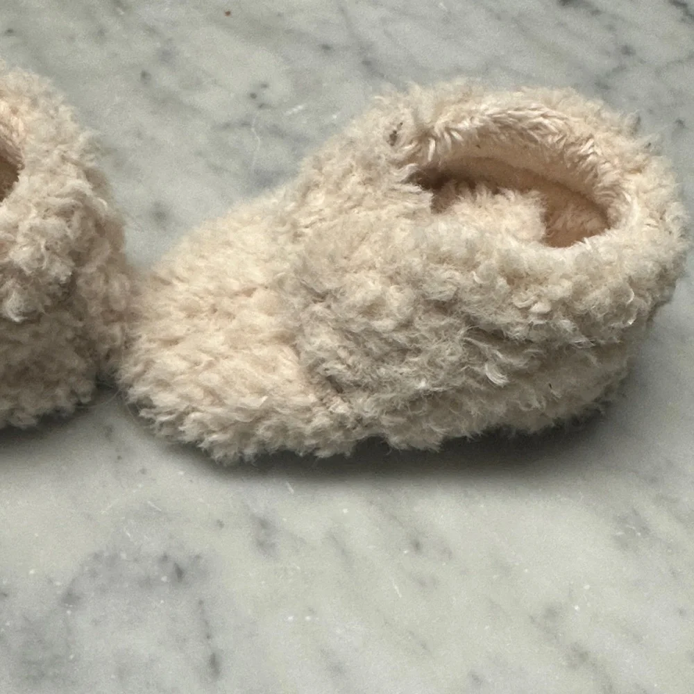 UGG Soft Cream Baby Slippers